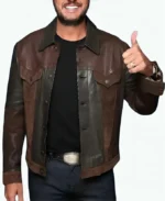 Jimmy Fallon Show Luke Bryan Leather Jacket