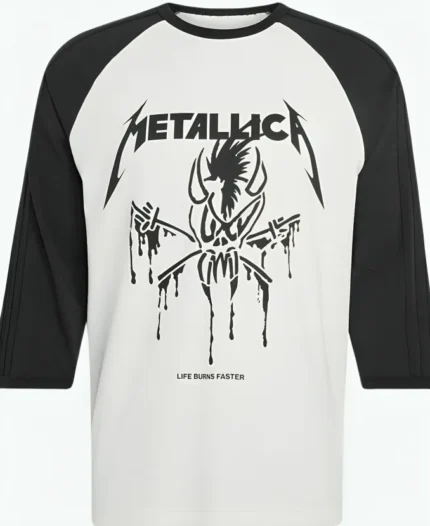 Unisex Adidas 2026 x Metallica 34 Sleeve Cali T-Shirt