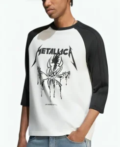 Unisex Adidas x Metallica 34 Sleeve Cali Tee