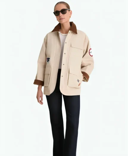Unisex New England Patriots 2026 Fanatics x Tuckernuck Barn Jacket