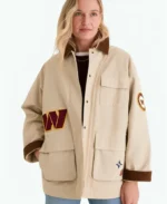Unisex Fanatics x Tuckernuck 2026 Commanders Cream Jacket