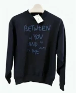 Unisex SFMOMA Between You & Me Navy Blue Sweatshirt