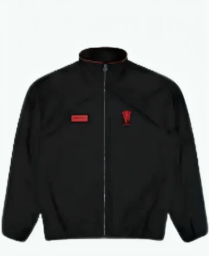 Manchester United Adidas SPZL FC 2026 Black Track Jacket