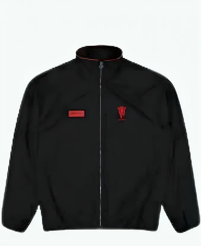 United x Adidas SPZL FC 2026 Black Track Jacket Manchester United Adidas SPZL FC 2026 Black Track Jacket